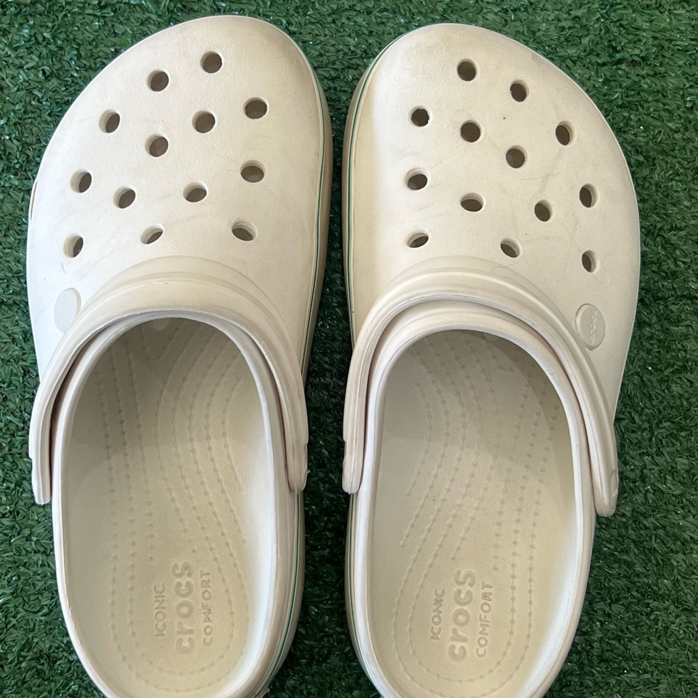 Crocs Kids Classic Clog - Cream